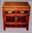 22221955: chest of drawers with 2 drawers and 2 doors decorated 